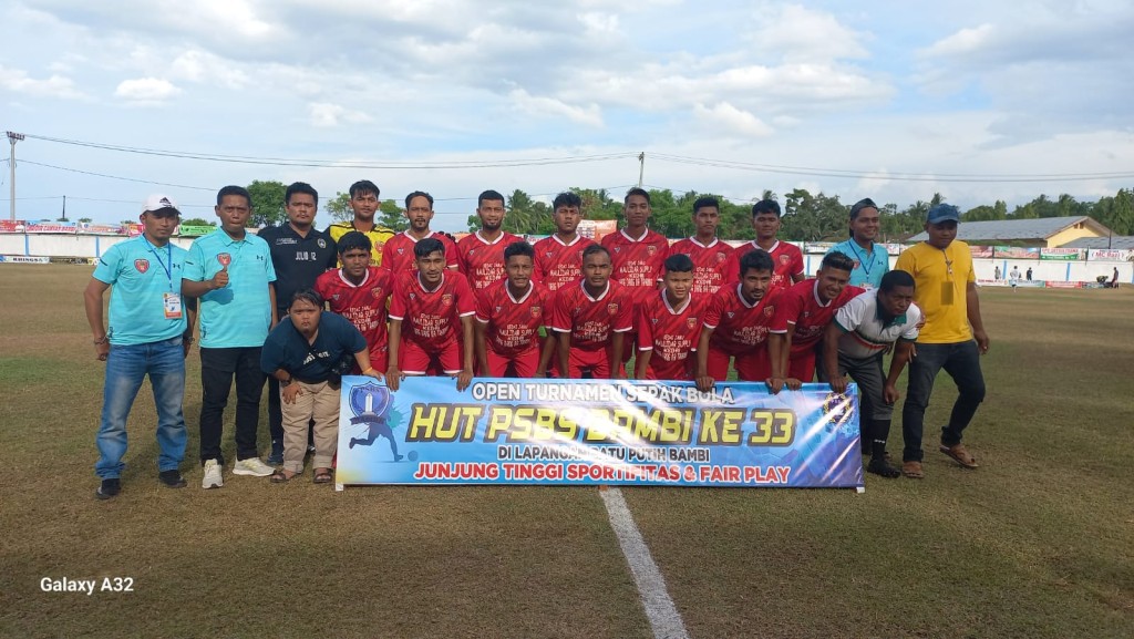 Kegiatan Mengikuti Turnamen Sepak Bola Klup Kepemudaan Gampong Raya 